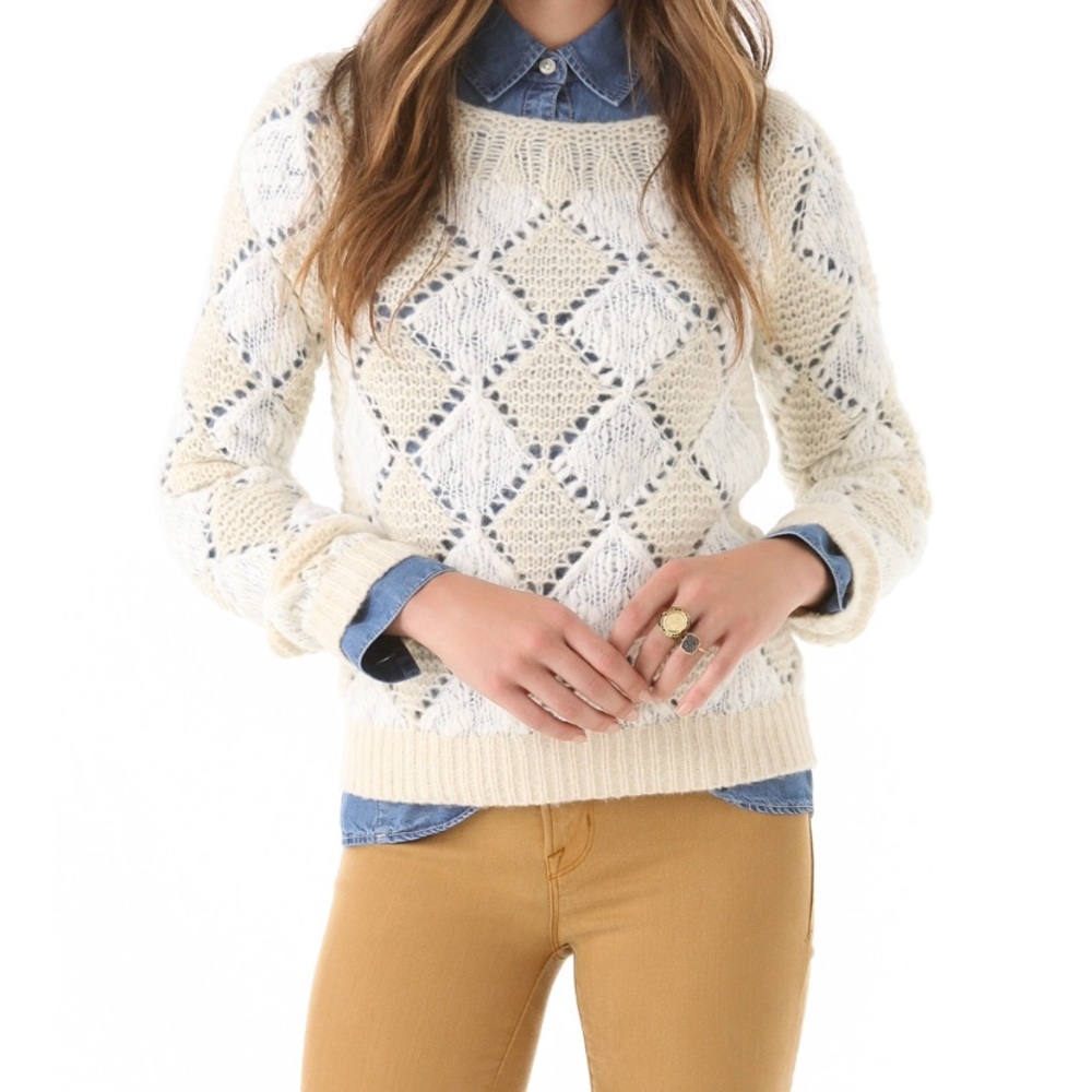 LAST CALL Marc Jacobs Argyle Sweater